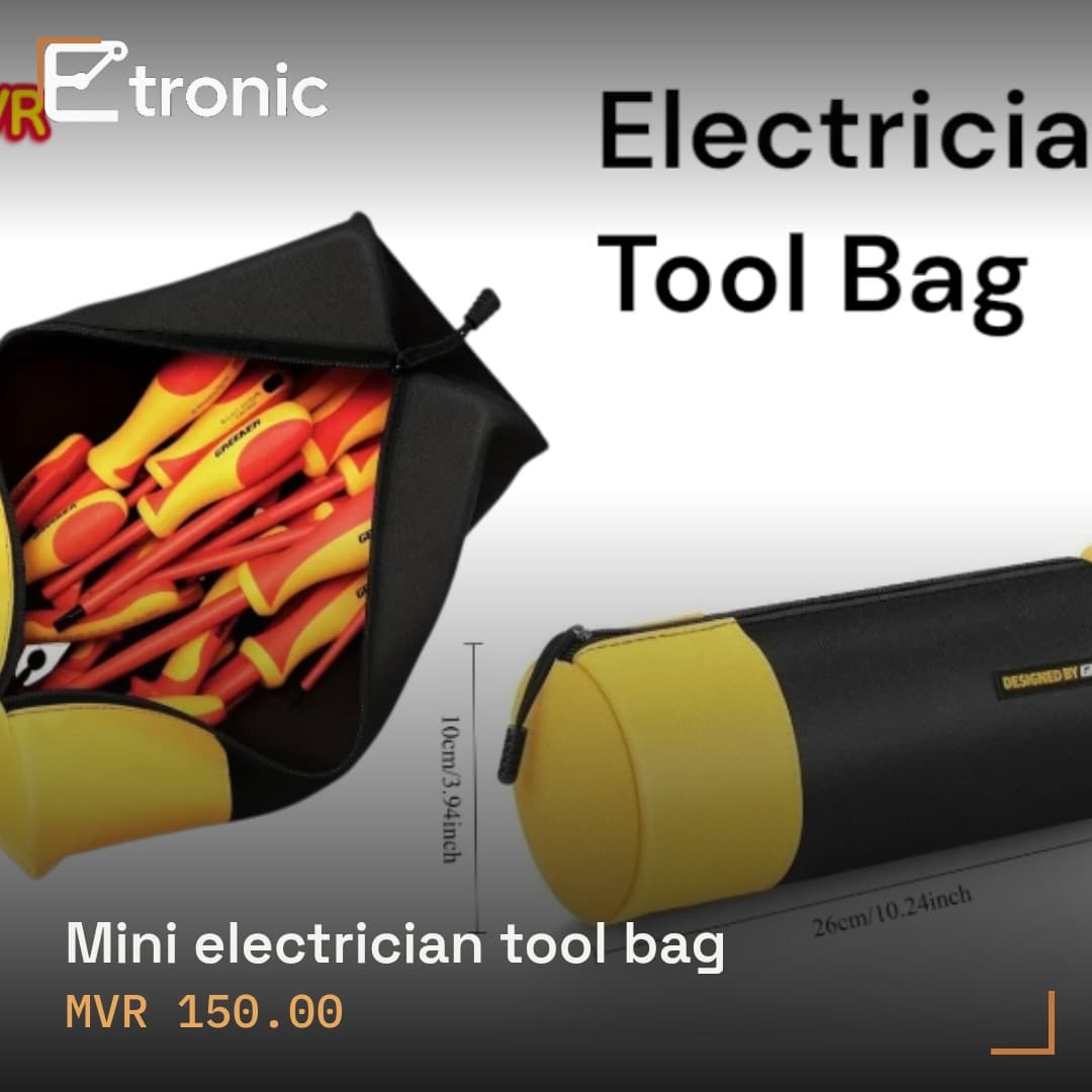 Mini electrician tool bag